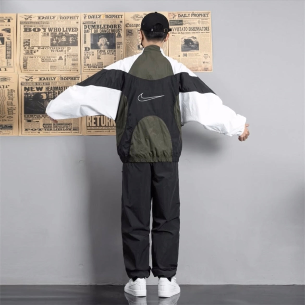 Vintage Nike Trainingsanzug 90er | Retro Sportswear Oldschool Track Suit