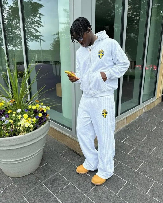 Vintage Fußball Tracksuit | Oversize 90s Look | Limited Premium Streetwear